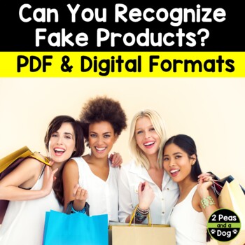 Preview of Media Literacy: Consumer Awareness Lesson - Fake Products