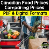 Media Literacy: Consumer Awareness Lesson - Food Prices in