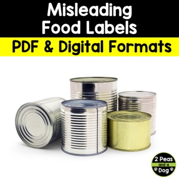 Preview of Media Literacy: Consumer Awareness Lesson - Misleading Food Labels