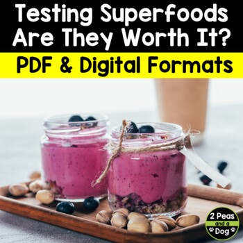 Preview of Media Literacy: Consumer Awareness Lesson - Superfoods