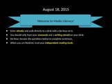 Media Literacy Day 1 - Introduction Lesson