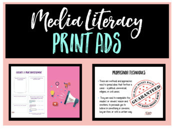 Preview of Media Literacy - Evaluating Print Ads