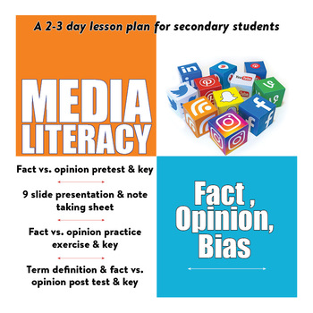 Preview of Media Literacy: Fact, Opinion, and Bias