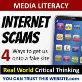 Media Literacy Internet Scams 4: Five ways to get us on a 