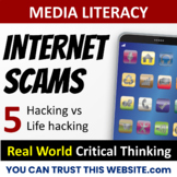 Media Literacy Internet Scams 5: Hacking vs Life Hacking (