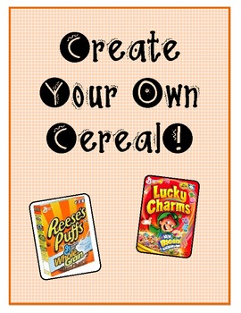 Preview of Media Messages and Advertising- Create Your Own Cereal Box