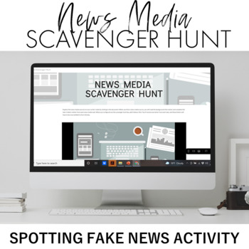 Preview of Sources Scavenger Hunt: Snuffing Out Fake News Activity