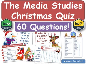 Media Studies Christmas Quiz!