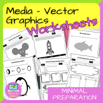 Preview of Vector Graphics Worksheets
