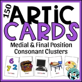Medial & Final Consonant Cluster Articulation Cards