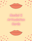 Medial K Articulation Cards