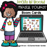 Medial Sound Task Cards Boom Cards™