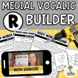 Medial Vocalic R Builder - Worksheets, Cards, & Speech The