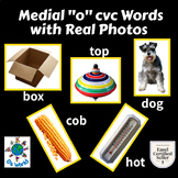 Medial "o" cvc with Real Pictures