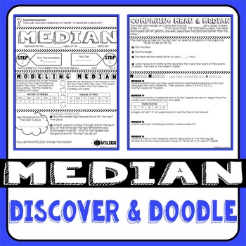 Preview of Median Discover & Doodle