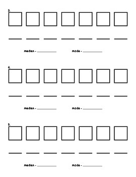 Median and Mode by Reta Stebbins | TPT