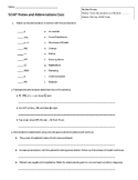 Medical Abbreviations and Soap Notes Test or Worksheet