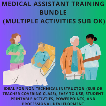 Preview of Medical Assistant Lesson Plans Supplemental Curriculum 7 Total Activities