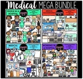 Medical Clip Art Mega Bundle {Educlips Clipart}