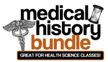 Preview of Medical History Bundle- Now with Distance Learning Options!