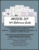 Medical SLP CF- 101 Reference Guide