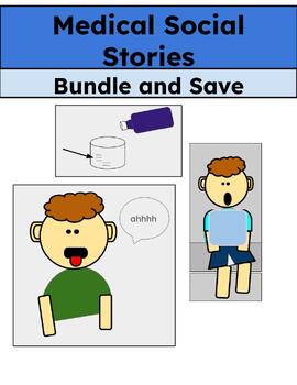 Preview of Medical Social Stories Bundle (Boy 1)