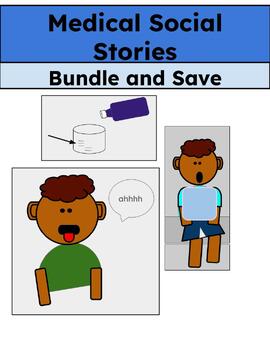 Preview of Medical Social Stories Bundle (Boy 2)