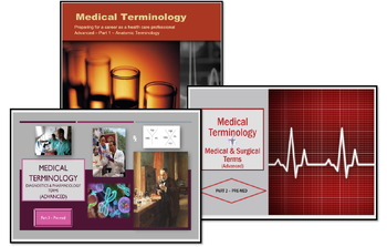 Preview of Medical Terminology - Advanced (Parts 1, 2 and 3) Pre-med BUNDLE & SAVE