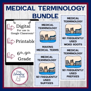 Preview of Medical Terminology Bundle