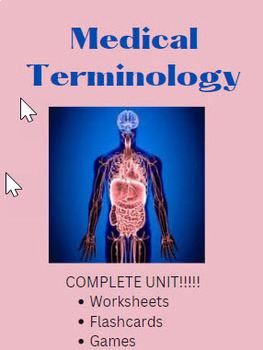 Preview of Medical Terminology: Chapter 2 Body Structure Color and other words