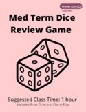Medical Terminology Dice Review Game