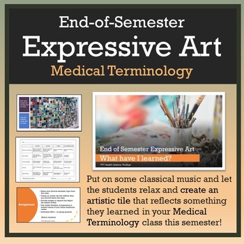 Medical Terminology: End of Semester Easy Art Project (What Have I ...