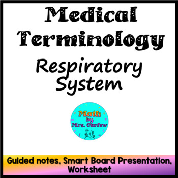 Preview of Medical Terminology - Lesson 11 - The Respiratory System