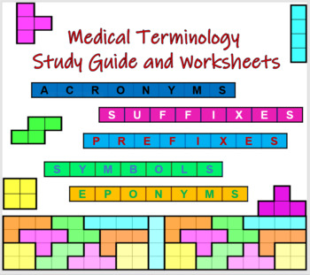 Preview of Medical Terminology: Study Guide and Worksheets
