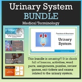 Medical Terminology: The Urinary System BUNDLE [30% Savings]