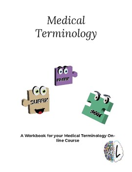 Preview of Medical Terminology Unit 1 Interactive Worksheets with Answer Key
