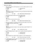 Medical Terminology Unit 1 Introduction to Med Term Test Bank