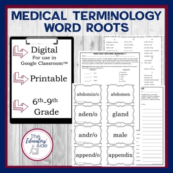 Preview of Medical Terminology Word Roots