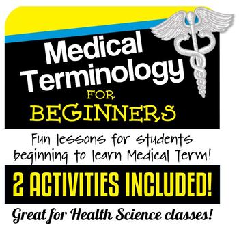 Preview of Medical Terminology for Beginners- 2 Activities- (Distance Learning Option)