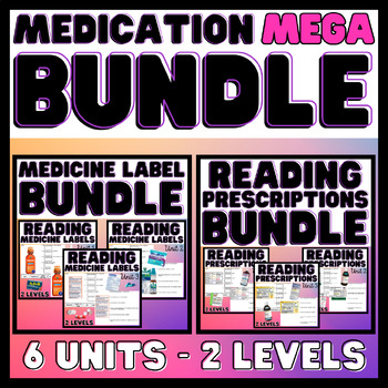 Preview of Medication MEGA BUNDLE - Reading Comprehension - Life Skills