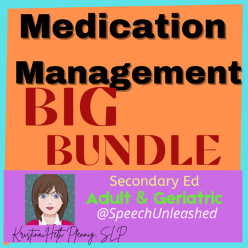 Preview of Medication Management BIG BUNDLE