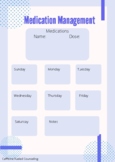 Medication Management Worksheets & Teaching Resources | TpT