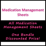 Medication Management Sheet Bundle!