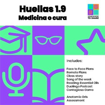 Preview of Medicina o cura: A healthcare unit for upper level Spanish students Huellas 1.9