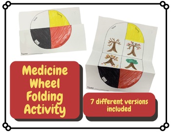 Preview of Medicine Wheel Folding Activity