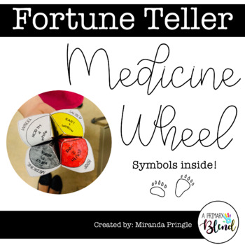 Preview of Medicine Wheel Fortune Teller