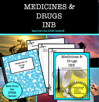 Preview of Medicines & Drugs in Health Interactive Notebook