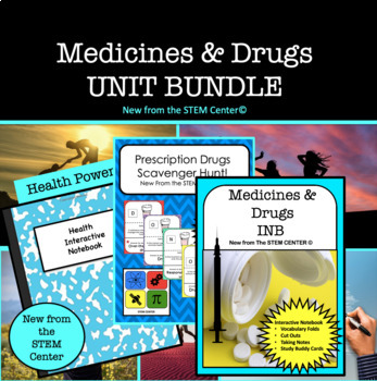 Preview of Medicines and Drugs - Health Unit Bundle