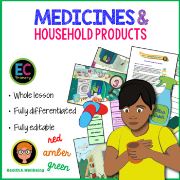 Preview of Medicines and Household Dangers - Safety Lesson