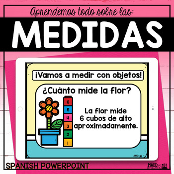 Preview of Medidas | Spanish PowerPoint